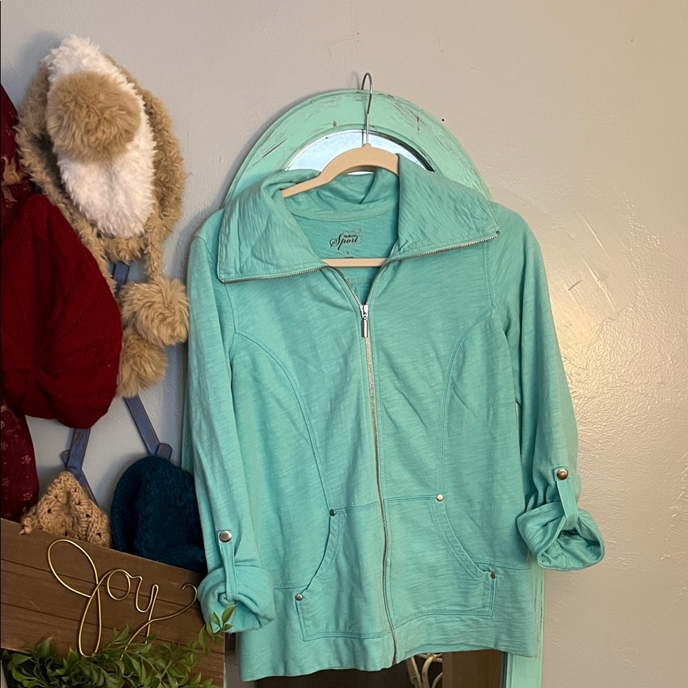 Style & Co. Women's Mint Utility Jacket